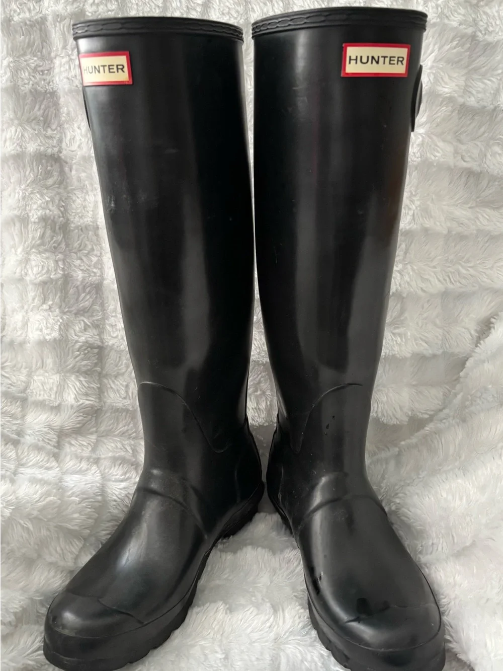 Women’s Original Tall Black Matte Hunter Rain Boots